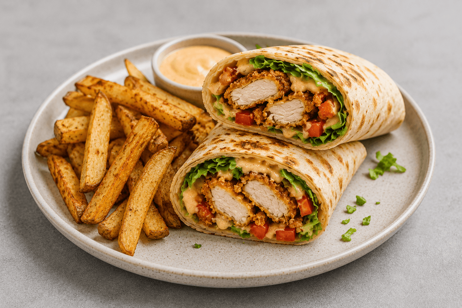Chicken Wrap Or Pasta Pot example meal