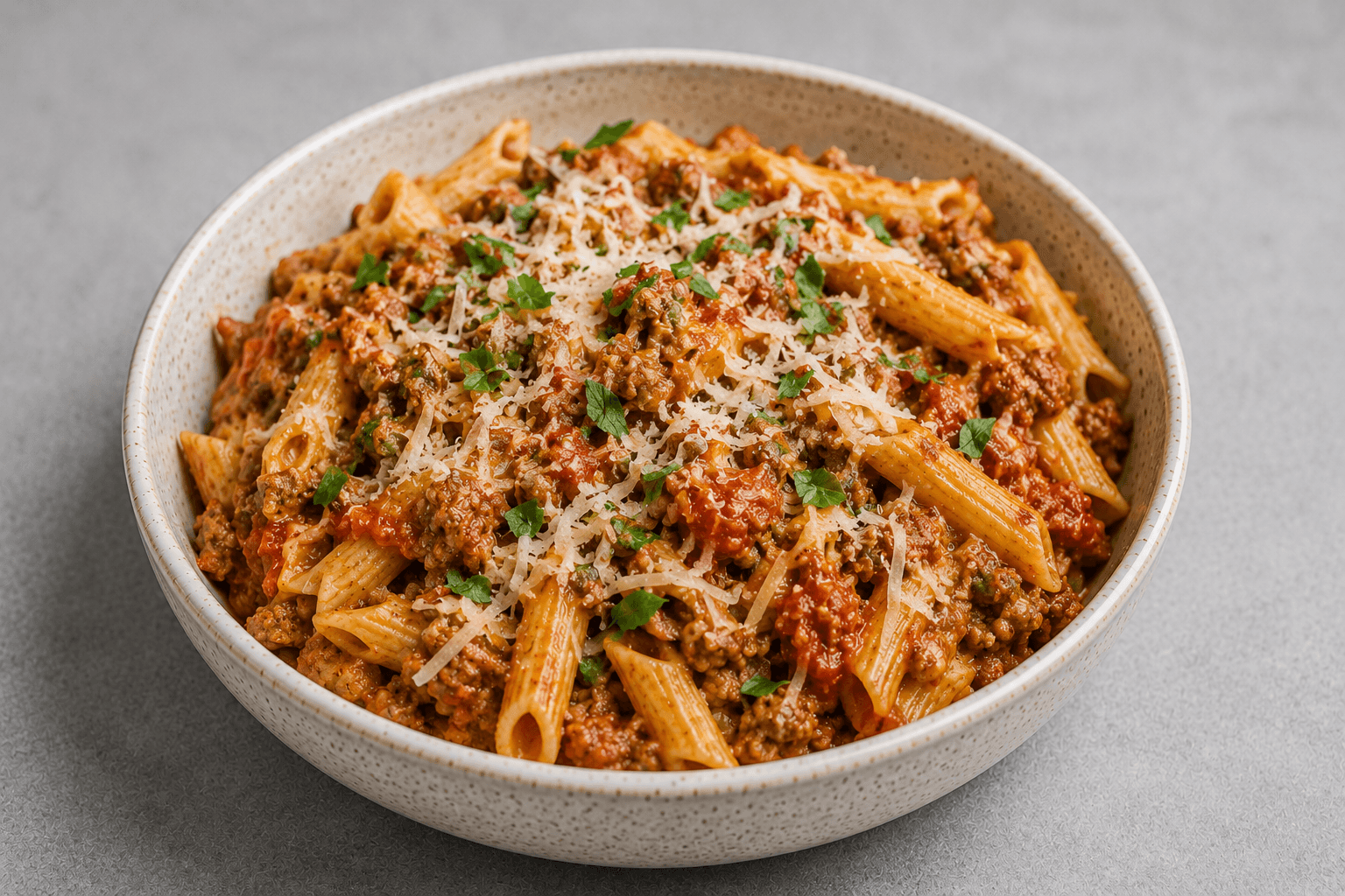 High protein pasta pot meal prep for weight loss