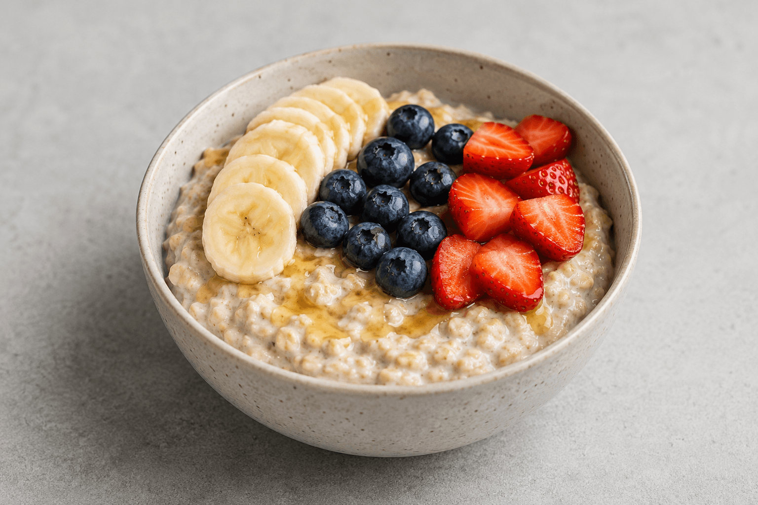 Protein overnight oats meal card for a high protein Mounjaro meal plan